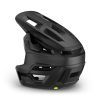 parte trasera del  Casco de enduro Bluegrass Jetro Mips 3/4 negro mate