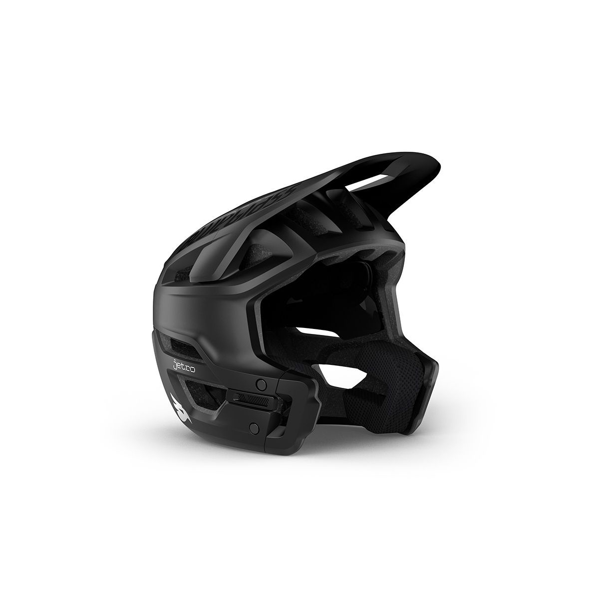 Casco de enduro Bluegrass Jetro Mips 3/4 color negro mate