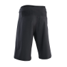 trasera de los Pantalones cortos de enduro Ion Mtb Logo plus negros con badana