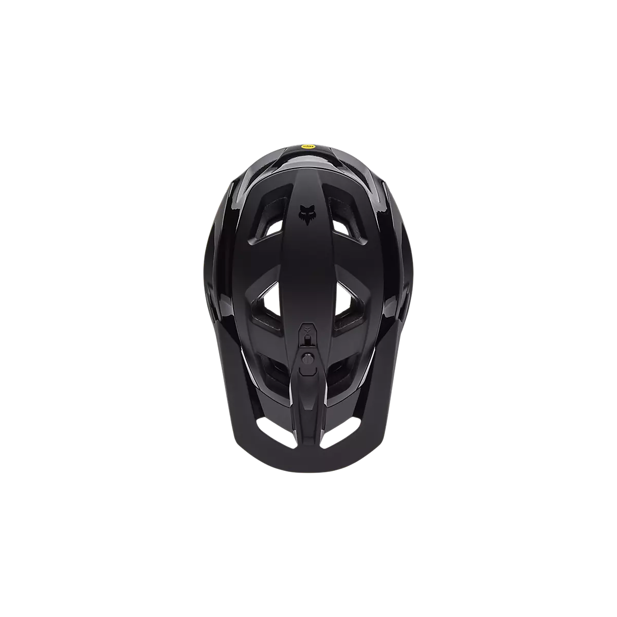superior del Casco de enduro Fox Speedframe RS Negro Mate | Seguridad y Confort en MTB negro mate y brillo