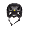 VISTA TRASERA DEL Casco de enduro Fox Speedframe Pro Negro Mate Mips