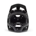 frontal del Casco integral Enduro Fox Proframe Frecuency MIPS color negro y verde militar 33479-373