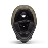 interior del Casco integral Enduro Fox Proframe Frecuency MIPS color negro y verde militar 33479-373