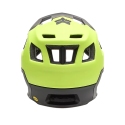 trasera del Casco Enduro Fox Dropframe Mips New logo 31931-130 amarillo y negro