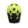 superior del Casco Enduro Fox Dropframe Mips New logo 31931-130 amarillo y negro
