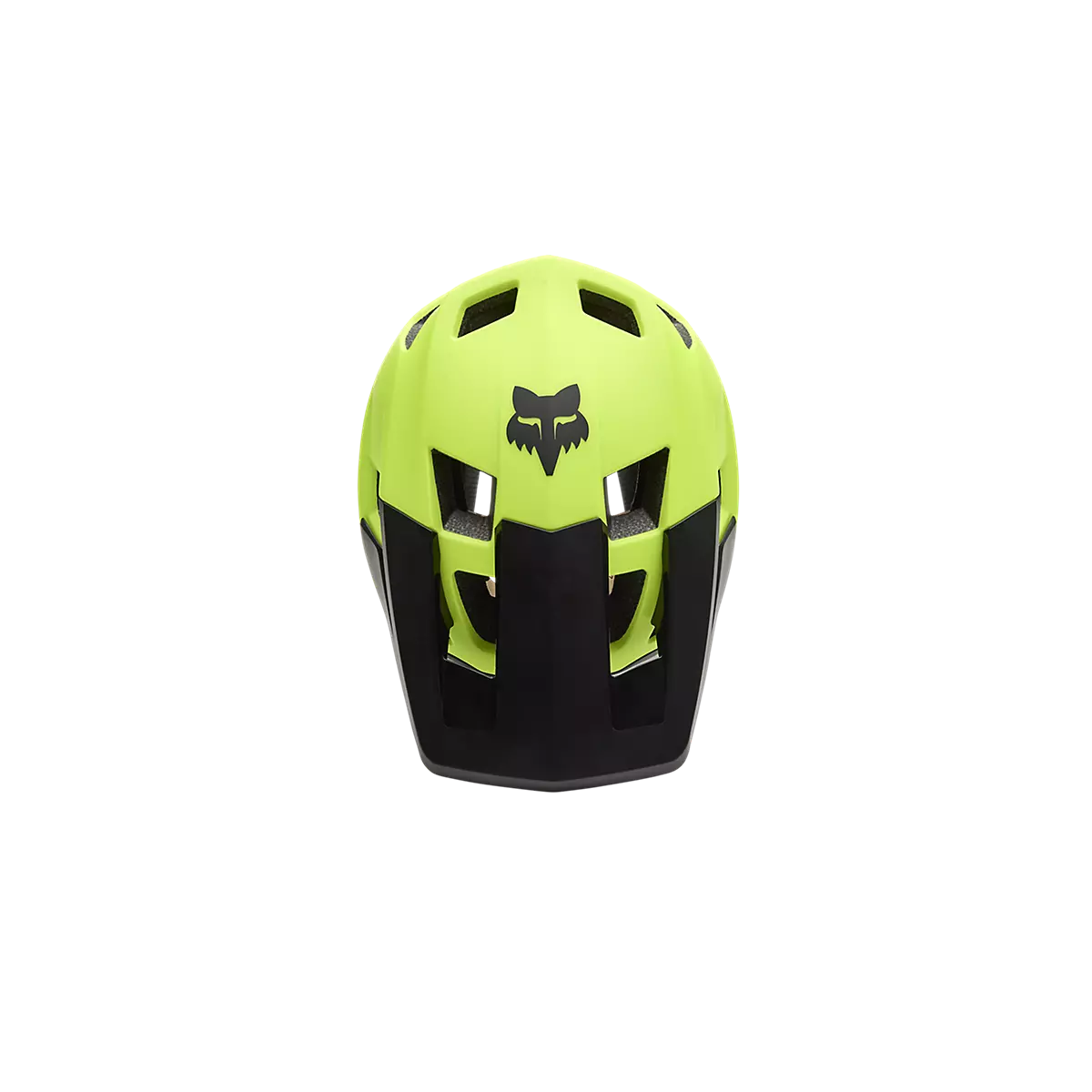 superior del Casco Enduro Fox Dropframe Mips New logo 31931-130 amarillo y negro