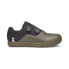 Zapatillas enduro FOX Union Boa Li2 pedal automático verde militar