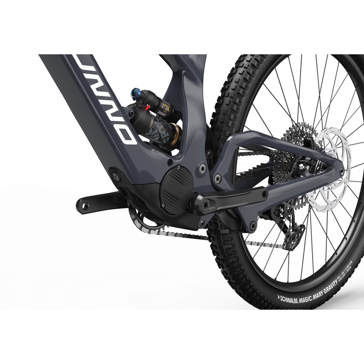 Motor avinox dji de la Ebike Unno Mith RACE 2025 Dji Avinox 800Wh