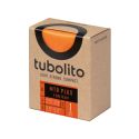 Cámara Tubolito de 27.5"/29" PLus para neumático de  2,5"-3,0" on presta (fina) de 42mm de longitud y un peso de 110gR