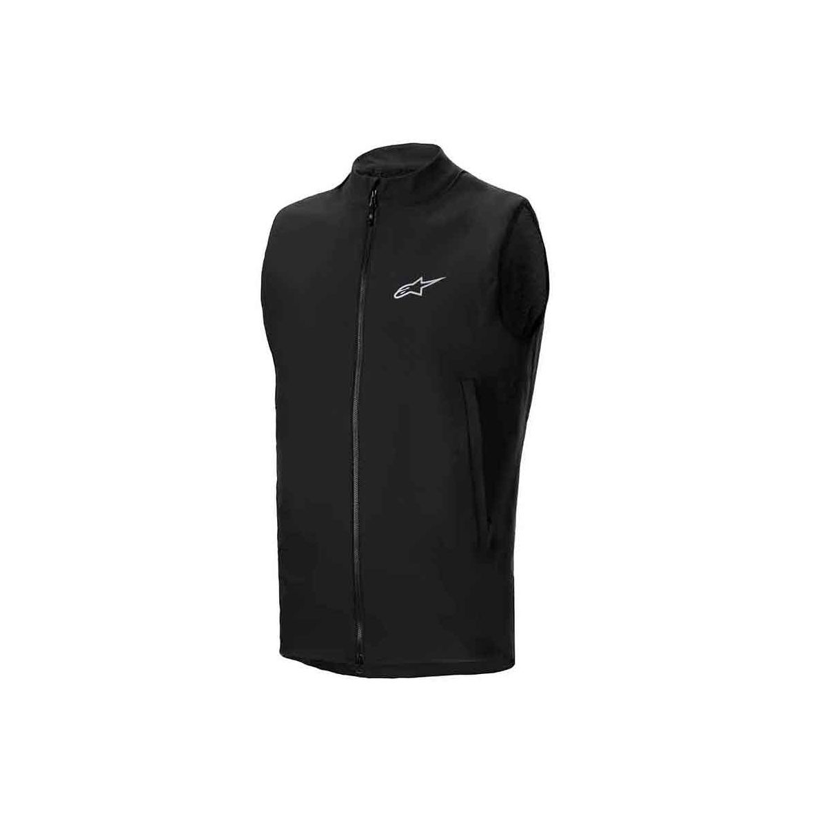 Chaleco Alpinestars térmico A-Dura Negro con cremallera