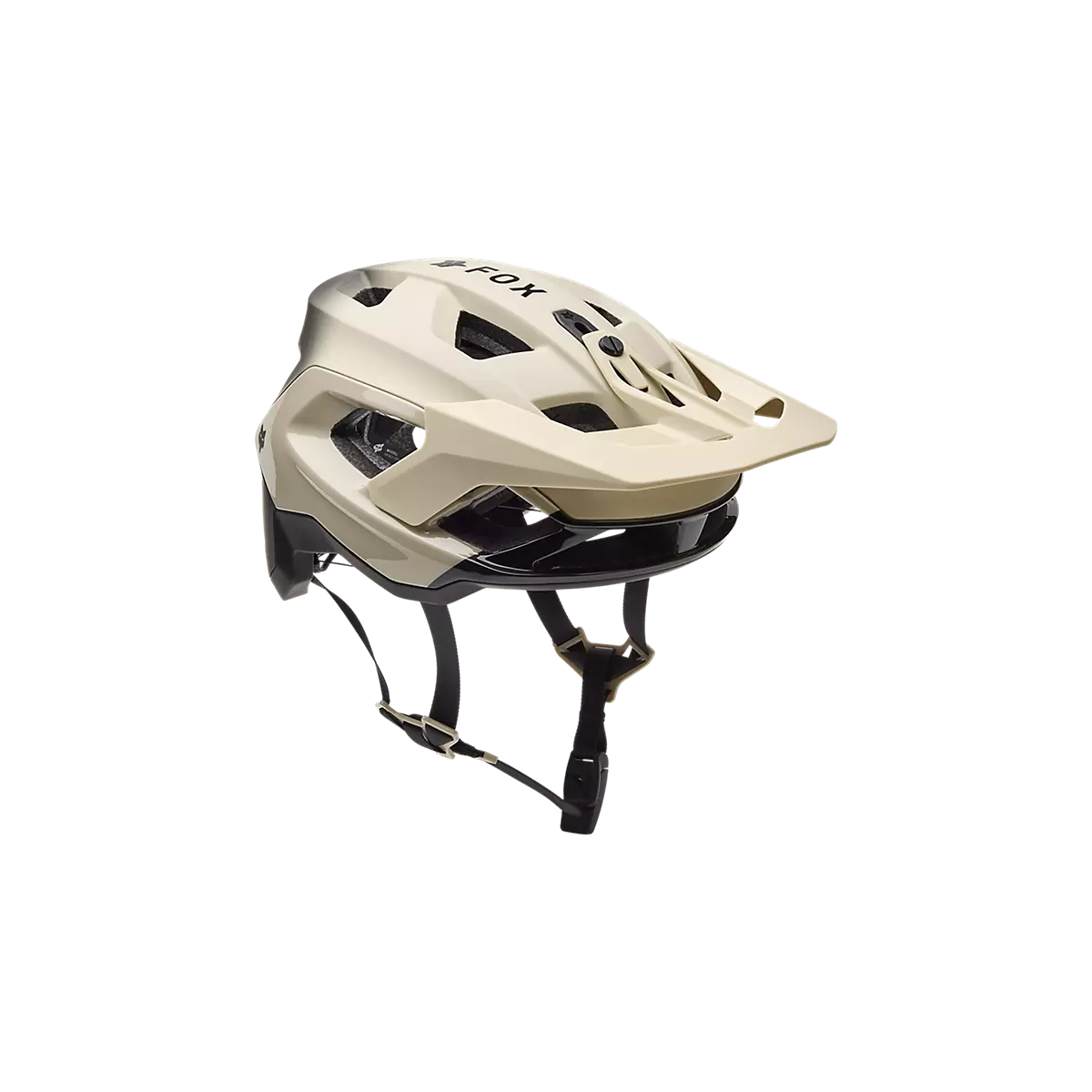 Casco de enduro Fox Speedframe Pro BackFade Mips 33509-242 color crema y negro