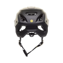 vista trasera Casco de enduro Fox Speedframe Pro BackFade Mips 33509-242 color crema y negro