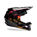 lateral Casco integral Fox Rampage Kairos Mips 36911-279 negro naranja rosa