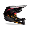 lateral Casco integral Fox Rampage Kairos Mips 36911-279 negro naranja rosa