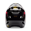 trasera del Casco integral Fox Rampage Kairos Mips 36911-279 negro naranja rosa