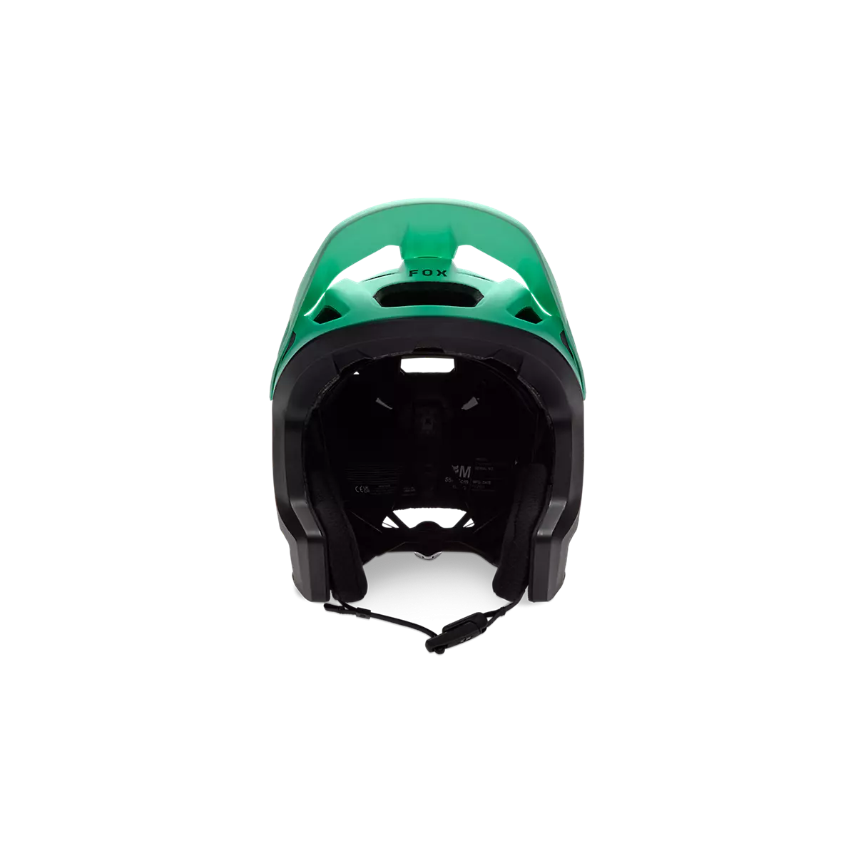 FRONTAL Casco de enduro Fox Dropframe Pro Kairos 37614-295 TURQUESA