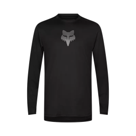 Camiseta de manga larga Fox Racing Ranger Fox Head color negro 33412-001