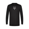 Camiseta de manga larga Fox Racing Ranger Fox Head color negro 33412-001