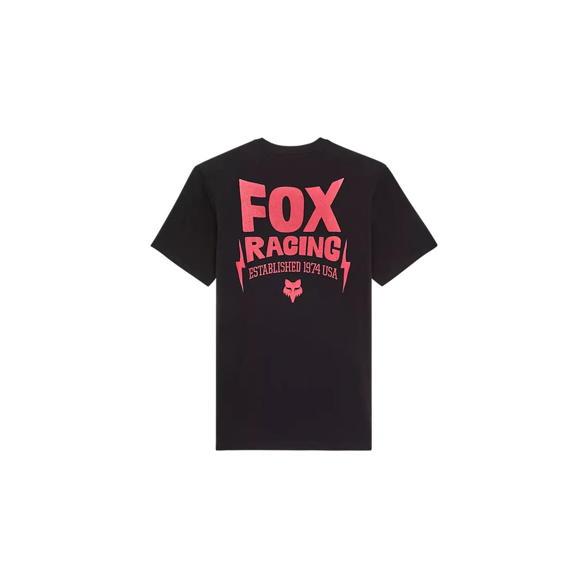 ESPALDA Camiseta casual Fox Bolt Premium 36455-001 COLOR NEGRO LOGO FOX RACING