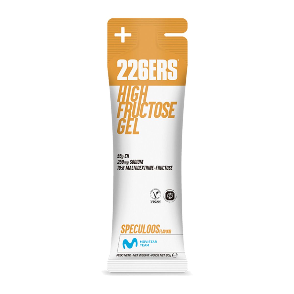 226ERS - HIGH FRUCTOSE GEL 80g - Gel Energético con fructosa speculoos
