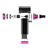 Secador MUC-OFF Blow It USB Aluminio Negro/Rosa 80W