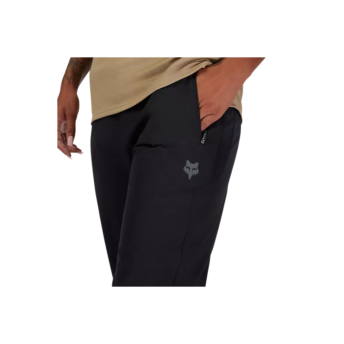 bolsillo Pantalón largo Fox Ranger Mujer – MTB Enduro ligero negro 33459-001
