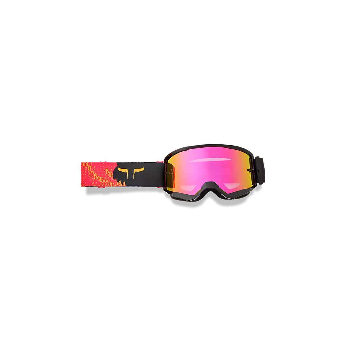 Máscara Fox Main Kairos – MTB lente espejo con visión ampliada 36408-279-OS rosa y naranja