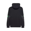 ESPALDA Sudadera Fox Non Stop con capucha – Fleece COLOR NEGRO VERDE  36268-001