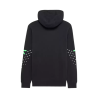 ESPALDA Sudadera Fox Non Stop con capucha – Fleece COLOR NEGRO VERDE  36268-001