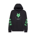 Sudadera Fox Non Stop con capucha – Fleece COLOR NEGRO VERDE  36268-001