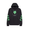 Sudadera Fox Non Stop con capucha – Fleece COLOR NEGRO VERDE  36268-001