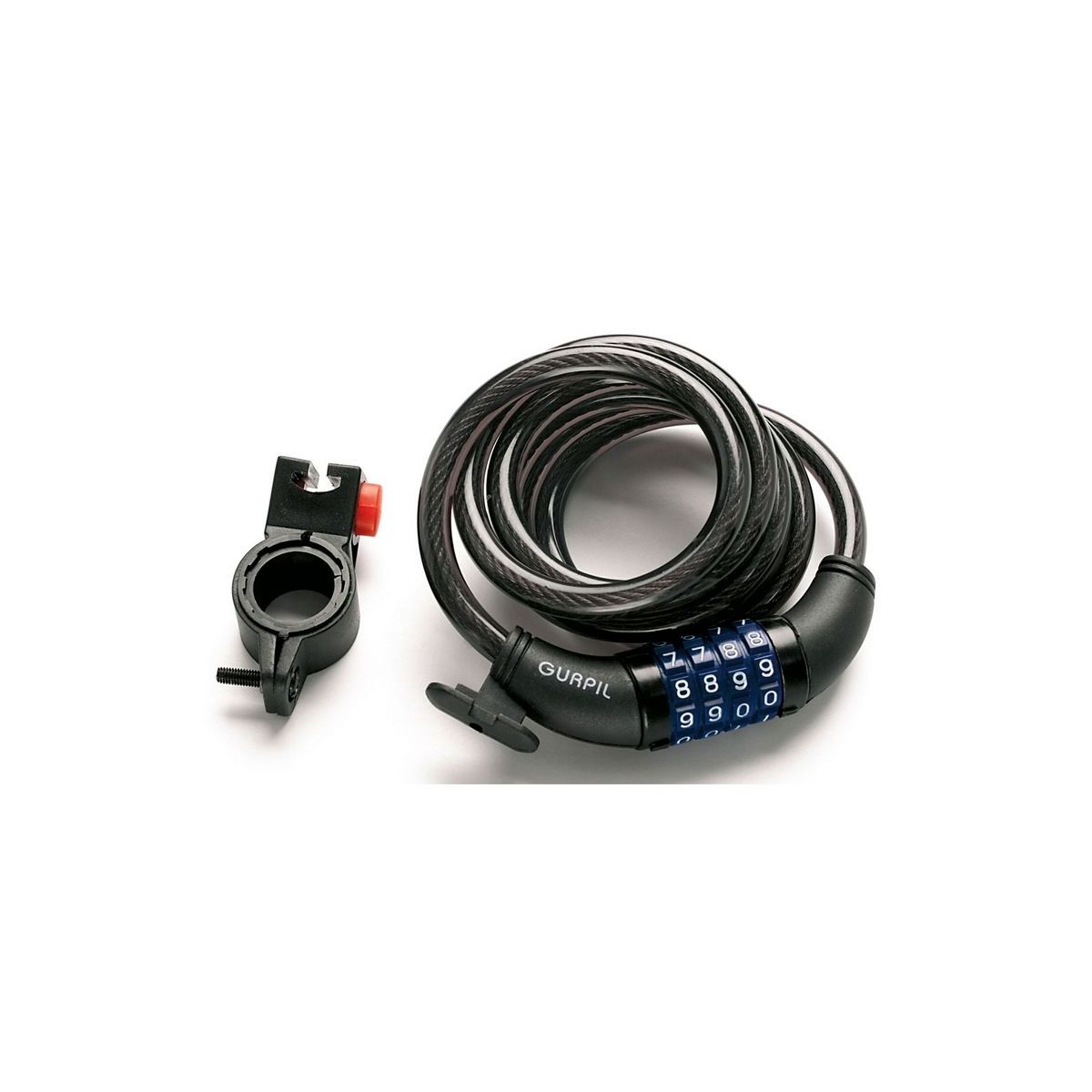 Candado cable espiral de combinacion GURPIL 10 mm - 180 cm 27210