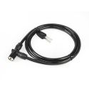 Candado con llave XLC LO-C16  Ø8mm/180cm para bicicleta