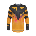 Camiseta técnica de manga larga Fox Ranger Kairos naranja y negro 36873-279