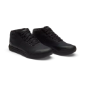 Zapatillas de plataforma de bota alta Fox Union Canvas Mid 36890-001 NEGRAS