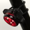 Pack luces bicicleta Lite 120/20 lúmenes USB  delantera/trasera luz trasera