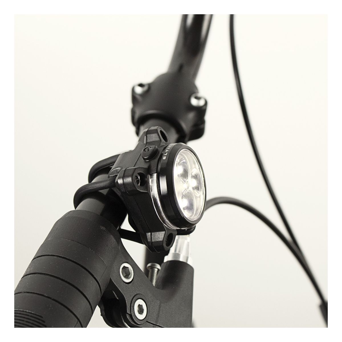 Pack luces bicicleta Lite 120/20 lúmenes USB  delantera/trasera luz delantera