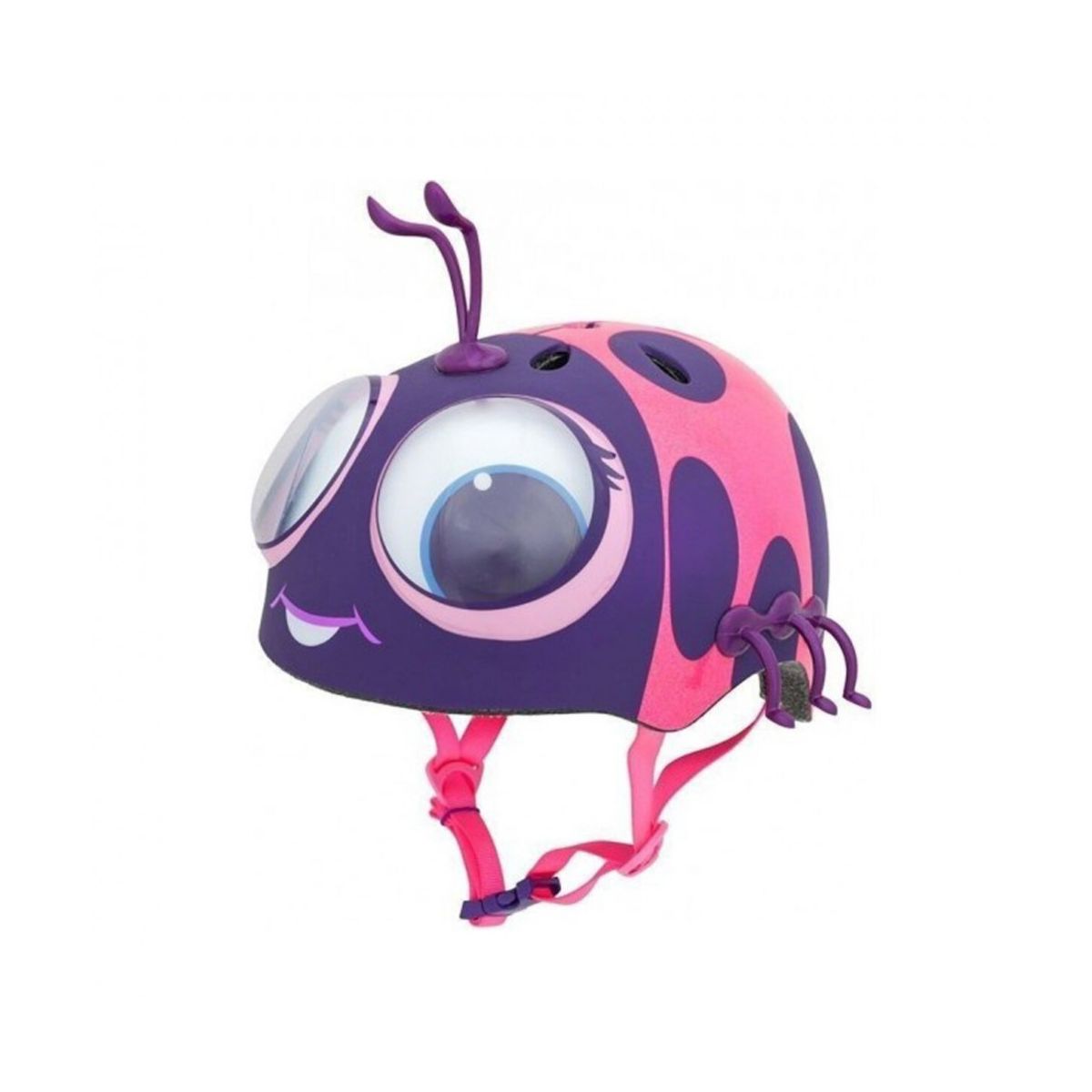 Casco Infantil Raskullz Child Cresta Mariquita rosa 48-52cm XS 7120058