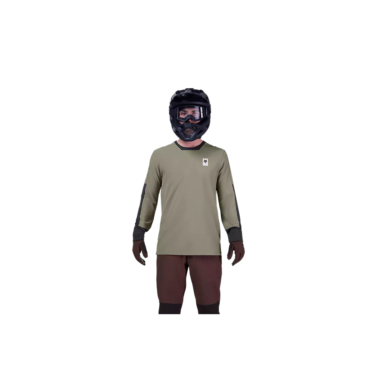 Camiseta técnica de manga larga Fox Defend Thermal adobe 33788-291