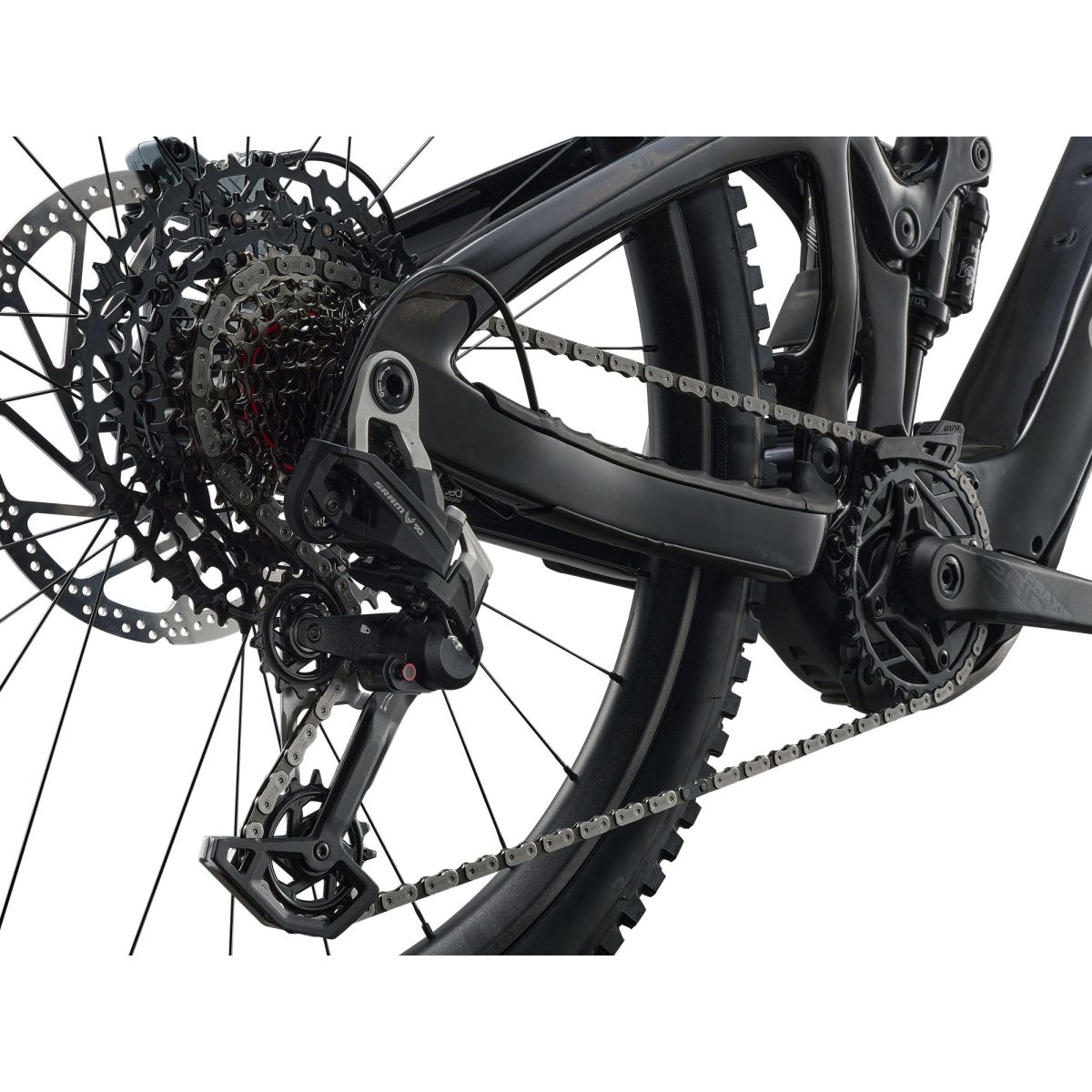 cambio sram T-TYPE Ebike Giant Reign Advanced E+ 1 carbono