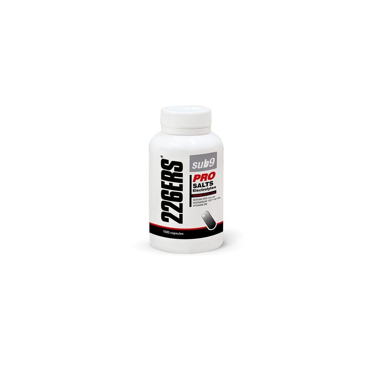 226ERS - Sub9 Pro Salts Electrolytes 100 cápsulas con cafeina 40mg 5116