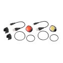 Kit Luces Giant CAST 30 | Iluminación LED Frontal y Trasera 400000222 con cables usb