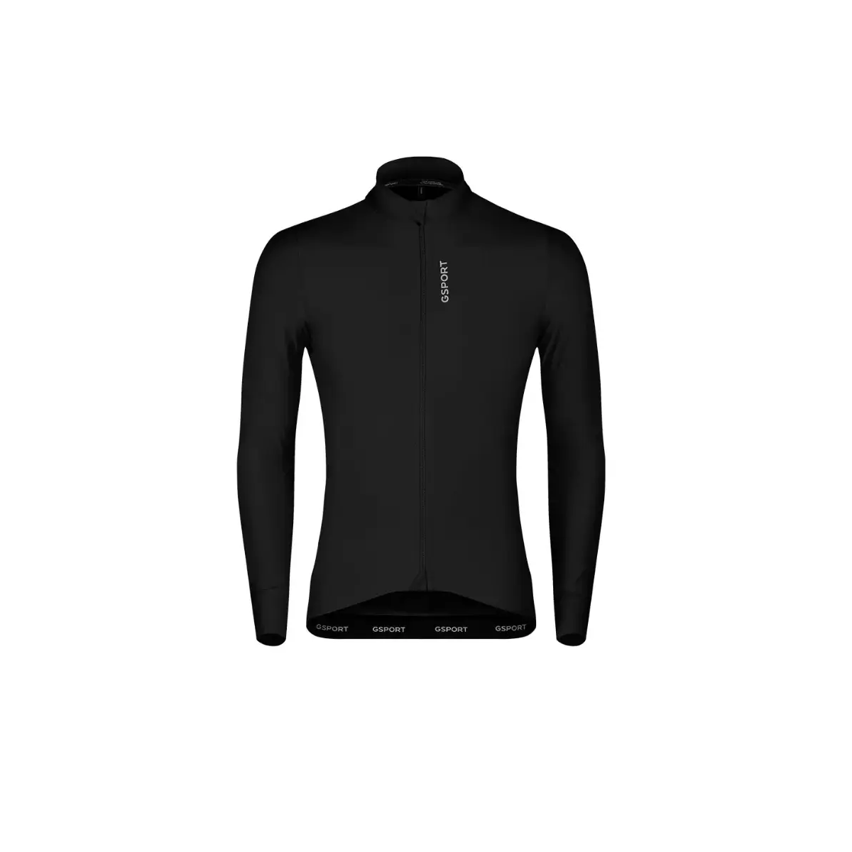 Maillot manga larga Gsport One Ecplise hombre negro