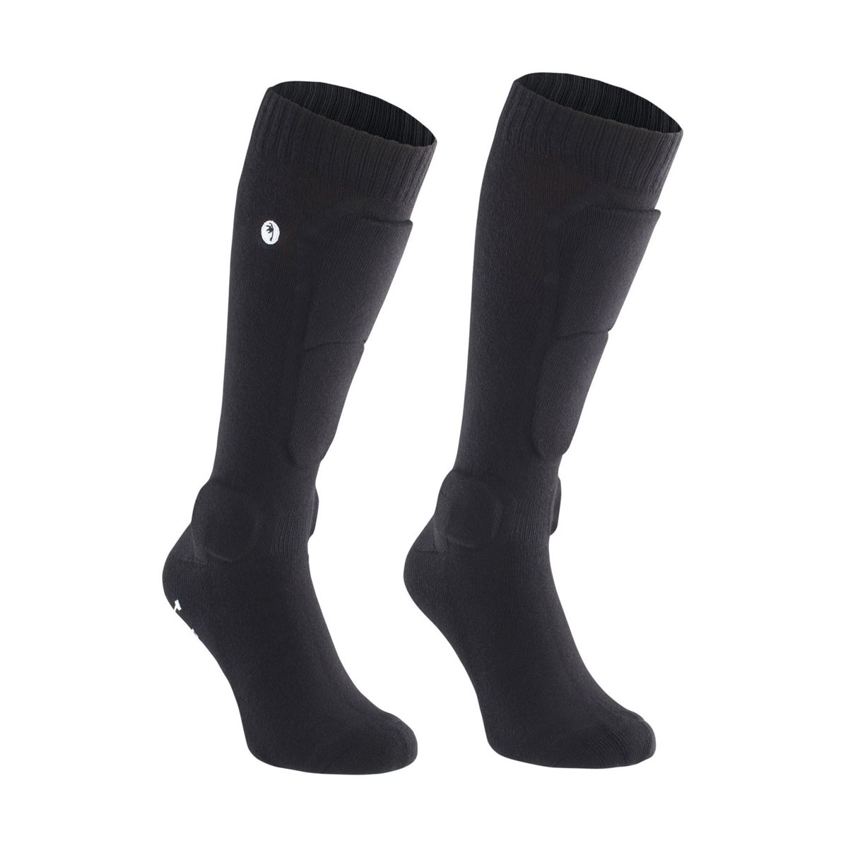 Calcetines con protección en espinilla ION negro