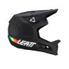 lateral del Casco integral Leatt MTB Gravity 1.0 v24 color negro | descenso | enduro | mtb
