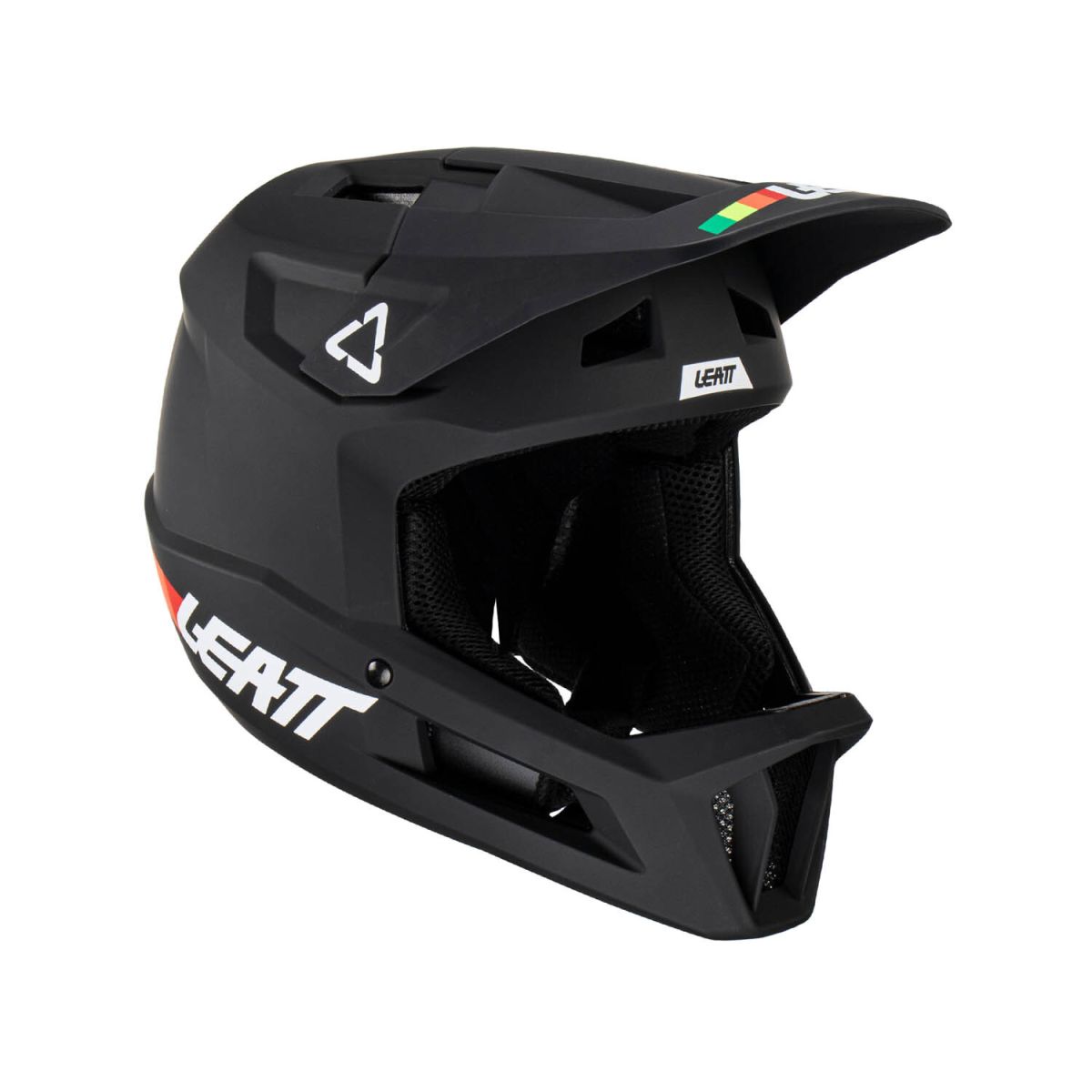Casco integral Leatt MTB Gravity 1.0 v24 color negro | descenso | enduro | mtb