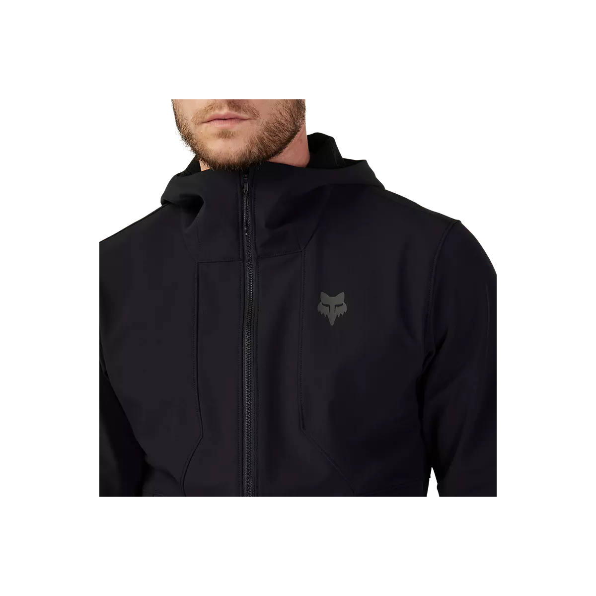 CREMALLERA Chaqueta Fox Ranger Fire MTB con capucha negro 33806-001