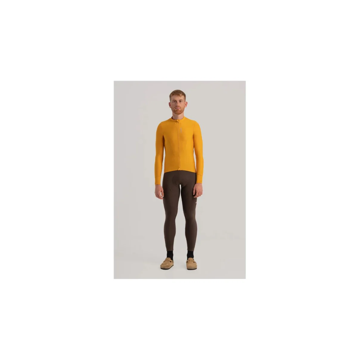 Maillot manga larga Gsport One CHAKRA hombre naranja C26-ONE-022-03