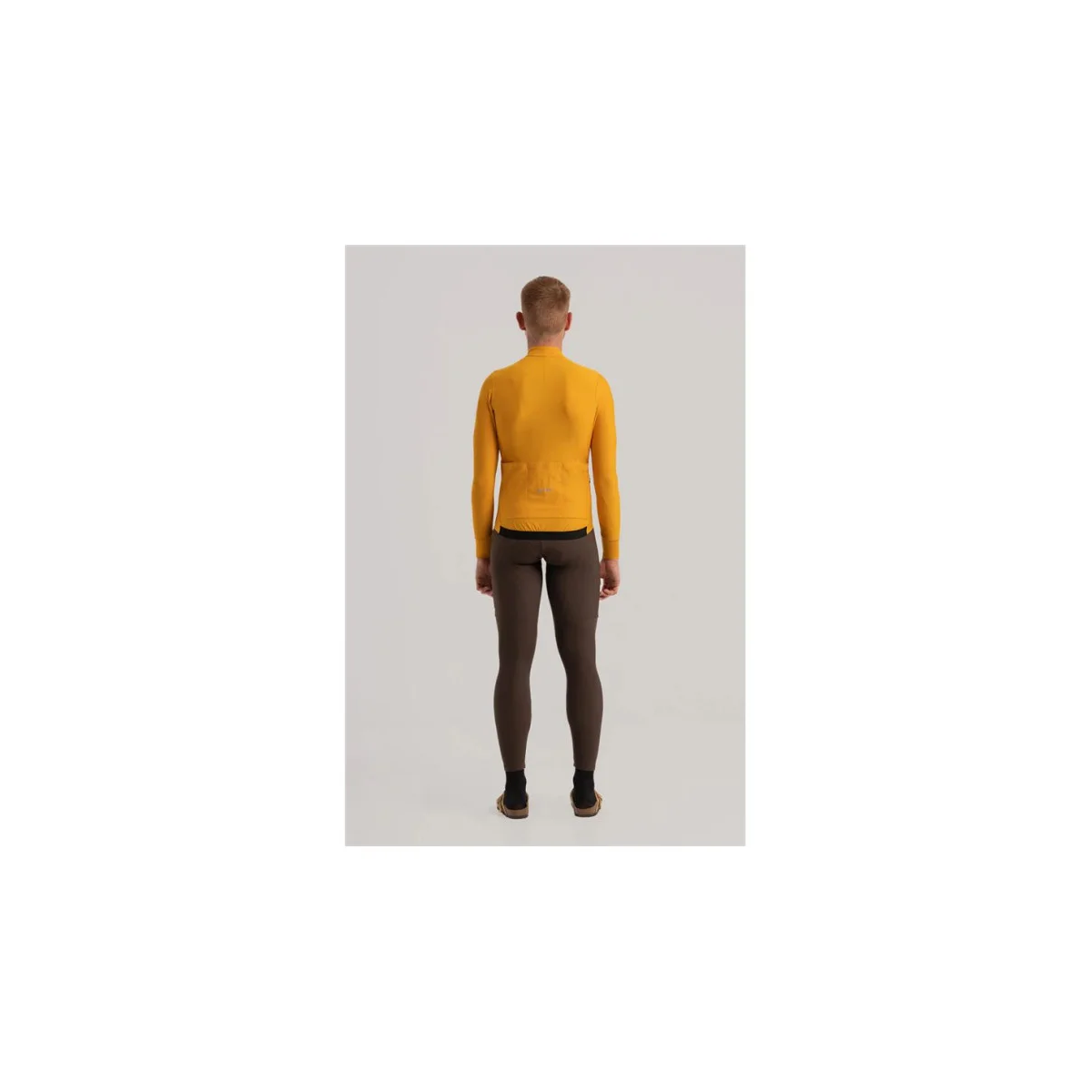 ESPALDA Maillot manga larga Gsport One CHAKRA hombre naranja C26-ONE-022-03