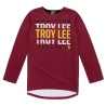 Camiseta manga larga Troy Lee Ruckus 3/4 Jersey Spun Oxblood – Talla M